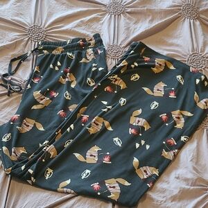 Cozy Fox Print By Camp Fire Pajama Pants